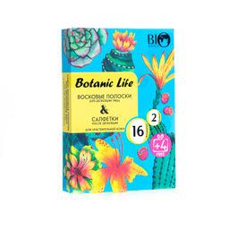 Bio World Botanic Life Набор для депиляции лица для чувствительной кожи (16шт+4 шт акция)