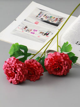 Цветы искусственные "Хризантема волнистая галант" d-8 см 58 см, пыльно-розовый