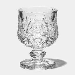 Рюмки Доляна «Ледяная звезда», 60 мл, 15×11×7 см, набор 6 шт., стекло, прозрачные