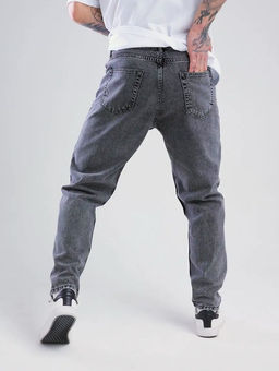KM1776 Джинсы СЕРЫЙ