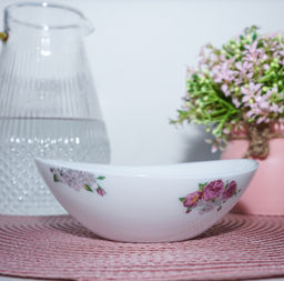 Салатник овальный 15*14 см LAVENDER стеклокер. арт. OSB520-207 (114415)