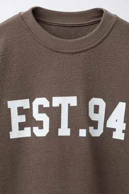 NUMBER PRINTED T-SHIRT - Zara фото 9