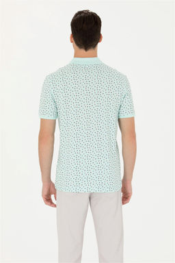 Мужская футболка водно-зеленого цвета - U.s. polo assn фото 5