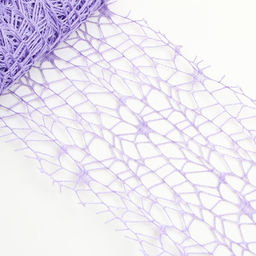 Сетка для творчества «Паутинка. Сиреневая», намотка 4.5 м, 6×6×14 см