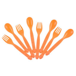 Столовые приборы Всё в твоих руках, набор 8 штук, вилки, ложки, 18+