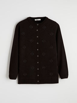 Bisiklet Yaka Nak??l? Kad?n Triko H?rka