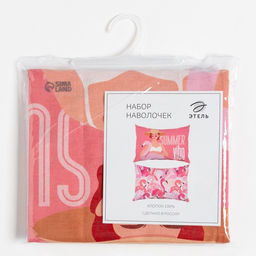 Комплект наволочек Этель Summer vibe 50х70 см - 2 шт, 100% хлопок, бязь  фото 5