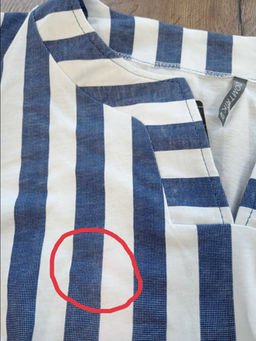 Платье женское кулирка "КЕЛЛИ" индиго С ДЕФЕКТОМ