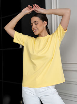 Футболка унисекс Оверсайз, цв. Желтый