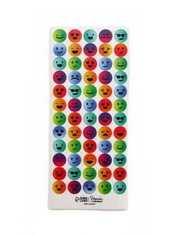 Цена за 3 шт. Наклейки детские оценки «Эмоции», 7×16 см, 10 листов