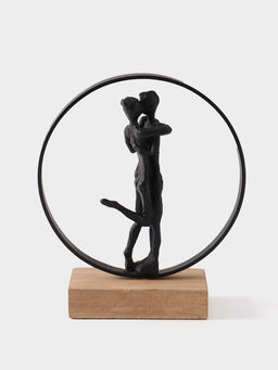 Сувенир Парочка, 24?9?26.5 см, полимерная смола, манговое дерево