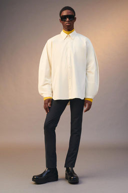 LIMITED EDITION PINSTRIPE SKINNY TROUSERS