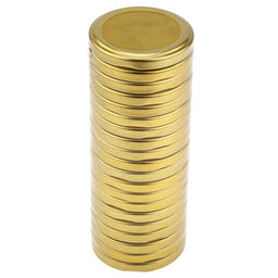 Цена за 20 шт. Крышка металлическая майонезная винтовая (твист-офф) д66мм, золотой (Россия) - Домашняя мода фото 3