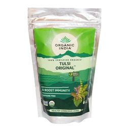 Organic India Tulsi Original 100g / Напиток на Основе Листьев Священного Базилика 100г