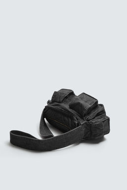 MULTI-POCKET DENIM CROSSBODY BAG - Zara фото 2
