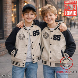 Подростковый бомбер для мальчика