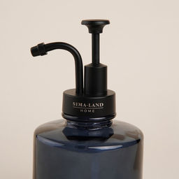 Дозатор для мыла SL Home, 330 мл, стекло, синий - Sima-land home фото 4