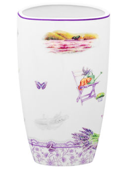 Ваза 1,5 л 12,5*9,5*22 см "Лаванда" NEW BONE CHINA