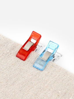 Зажимы для кроя, 1×2.7 см, 50 шт., разноцветные