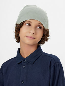 Шапка детская серая