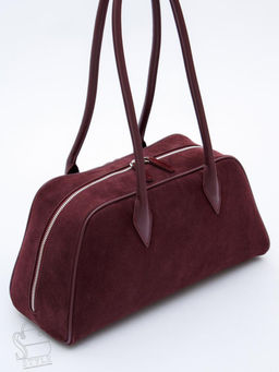 Сумка женская кожаная 990180NN wine red Natale Navetta  в Новосибирске