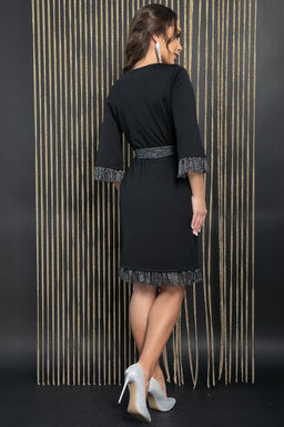 Платье Диона (черное) П11499 - Lt collection фото 2