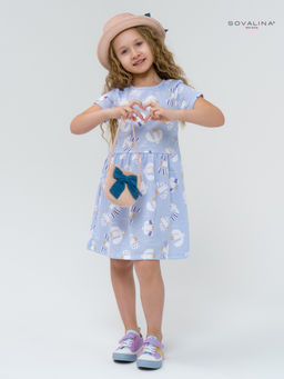 Платье Лето чайки на голубом ВБ - Sovalina фото 9