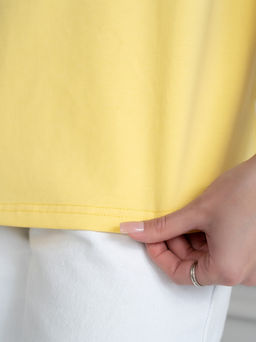 Футболка унисекс Оверсайз, цв. Желтый