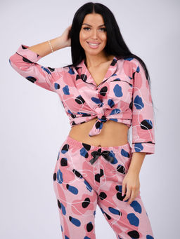 Пижама "Классика" пятна, трикотаж