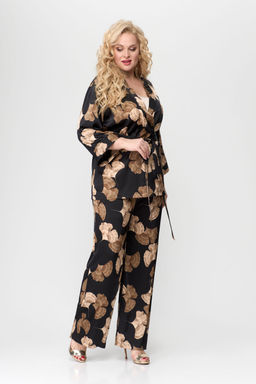 Костюм Svetlana Style 1775 черный+цветы