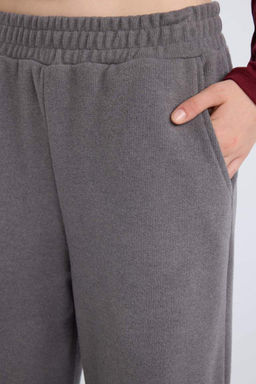 Широкие брюки с широкими карманами и длинными спортивными штанами на шнуровке - Defacto фото 5