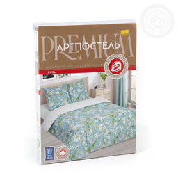 Постельное бельё Вишневый сад (бязь премиум) Евро/Пододеяльник: 1 шт. - 215*200; Простыня: 1 шт. - 220*240; Наволочка: 2 шт. - 70*70; Премиум