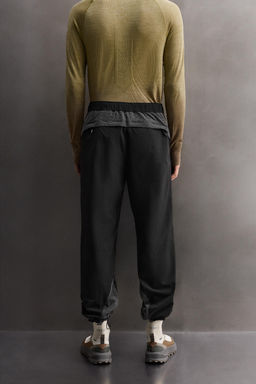 TECHNICAL TROUSERS WITH BELT