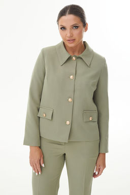 Костюм AURA 9186-164 оливковый  фото 3