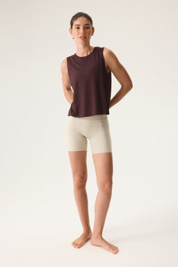 Camiseta de deporte boxy sin mangas con DryMove - H&m фото 11