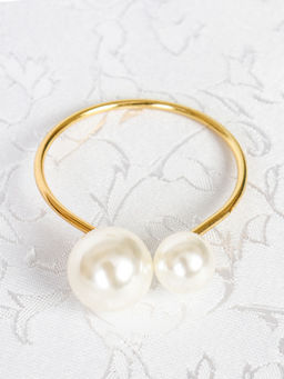 Кольца для салфеток 6 штук Бусины Золото / JG03 /уп 200/ - Галеонтрейд фото 3