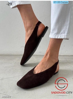 Балетки женские с открытой пяткой - Bruno фото 2