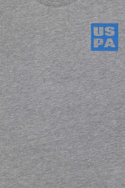Boy Grey Melanj Basic T -For Неожиданная скидка в корзине - U.s. polo assn фото 3