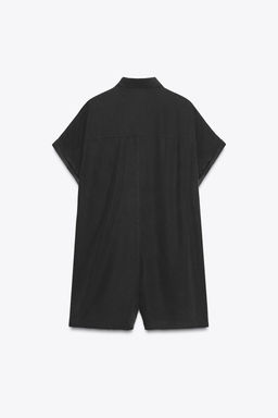 FLOWING JUMPSUIT WITH POCKETS - Zara фото 5