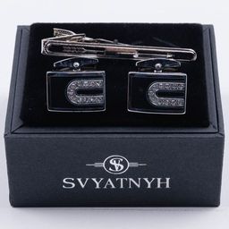 Запонки и зажим 
 1.03-007-014