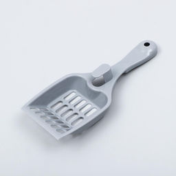 Цена за 4 шт. Совок для кошачьего туалета «Мур Мяу» 22.5×9.5×4 см, серый