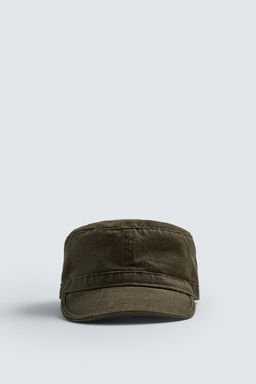 GORRA ALGOD?N LAVADO / Marr?n