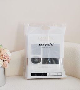 КПБ Candies Бархат Сатин с простыней на резинке по кругу CANBSR14 Евро