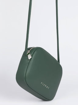 Женская кожаная сумка Richet 3147LN 852 Зеленый