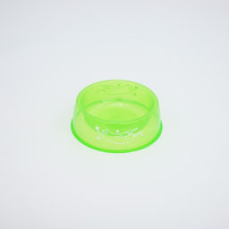 Миска пластиковая Котик и звёзды, 300 мл, зелёный - Пушистое счастье фото 2