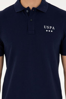 Футболка U.S. Polo Assn темно-синяя хлопок  фото 6