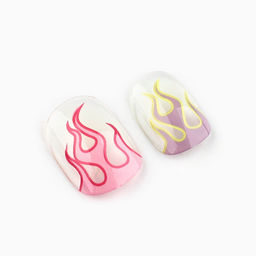 Накладные ногти детские с татуировками «Будь красоткой», 24 шт.