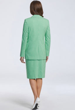 Комплект Bazalini 4644/4665 зеленый клетка