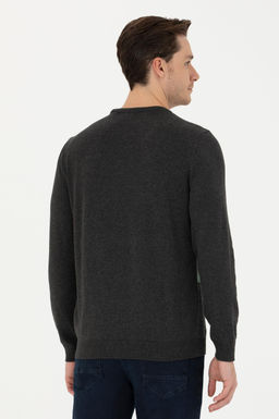 Мужской свитер антрацитового меланжа - U.s. polo assn фото 19