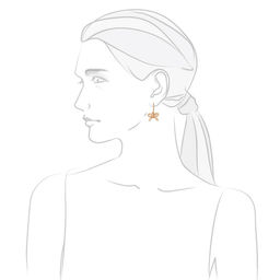 Серьги-бантики из бижутерного металлического сплава - Модные истории фото 2